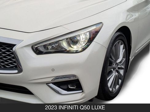 Certified 2023 INFINITI Q50 Luxe w/ Cargo Package RWD image 10