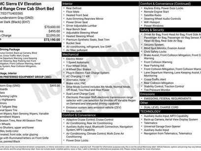 New 2026 GMC Sierra EV Elevation