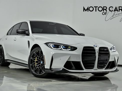 Used 2024 BMW M3 Competition w/ Executive Package AWD/4WD image 1