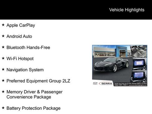 Used 2025 Chevrolet Corvette E-Ray w/ ZER Performance Package image 4