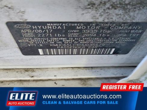 Used 2017 Hyundai Ioniq Blue image 24