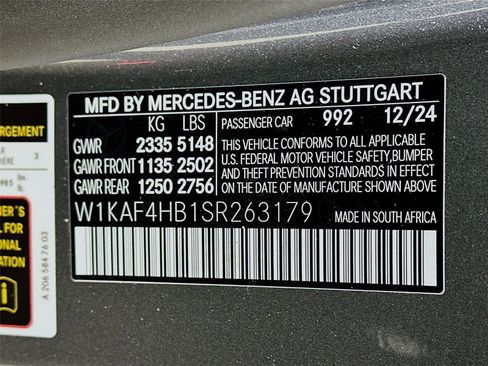 Certified 2025 Mercedes-Benz C 300 4MATIC Sedan image 43