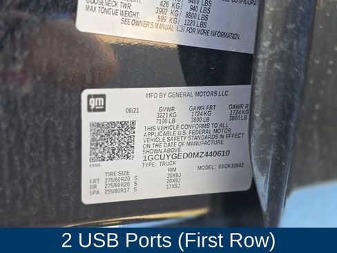 Used 2021 Chevrolet Silverado 1500 LTZ AWD/4WD image 12