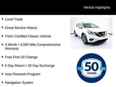 Used 2017 Nissan Murano Platinum image 5