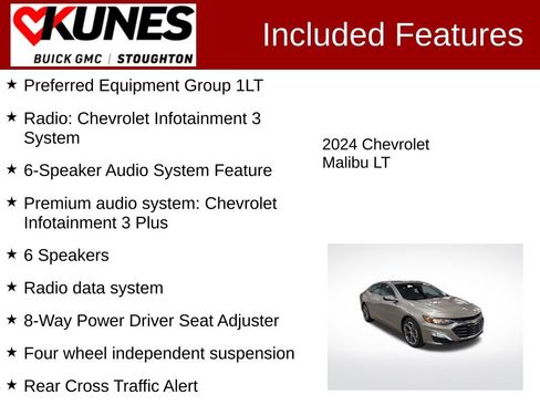 Used 2024 Chevrolet Malibu LT image 3