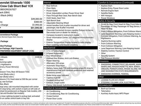 Certified 2024 Chevrolet Silverado 1500 Custom image 6