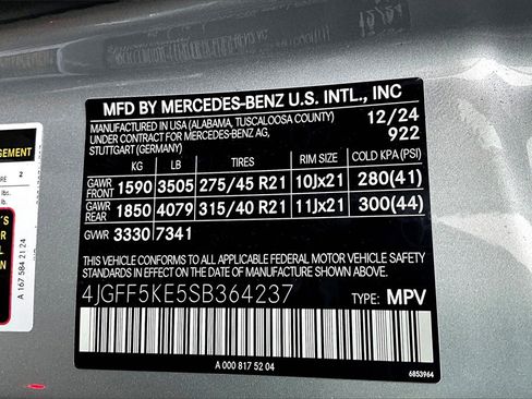 New 2025 Mercedes-Benz GLS 450 4MATIC image 13