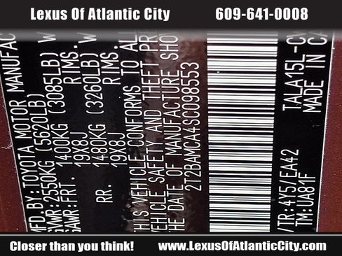Certified 2025 Lexus RX 350 Premium AWD/4WD image 28