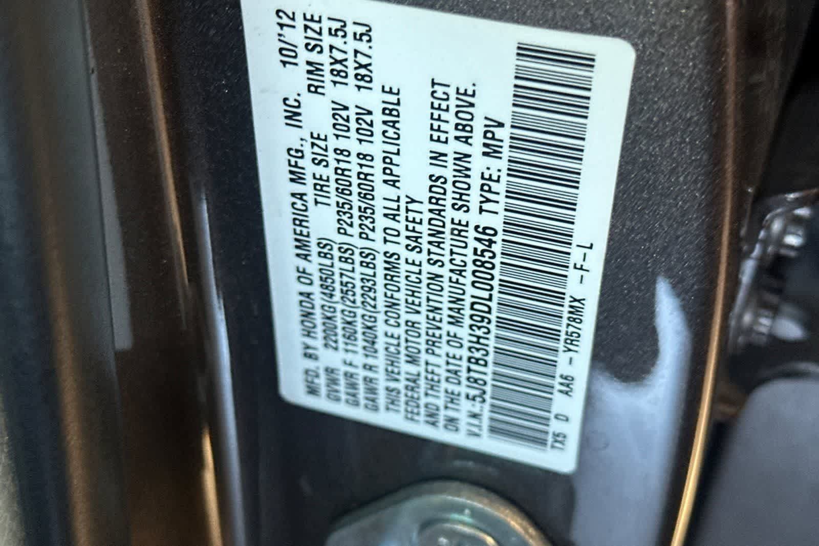 Used 2013 Acura RDX FWD image 29