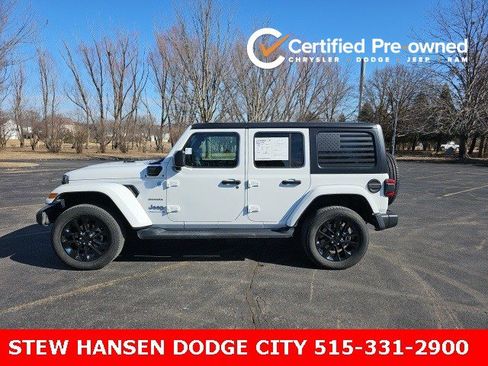 Used 2023 Jeep Wrangler Sahara w/ Cold Weather Group image 1