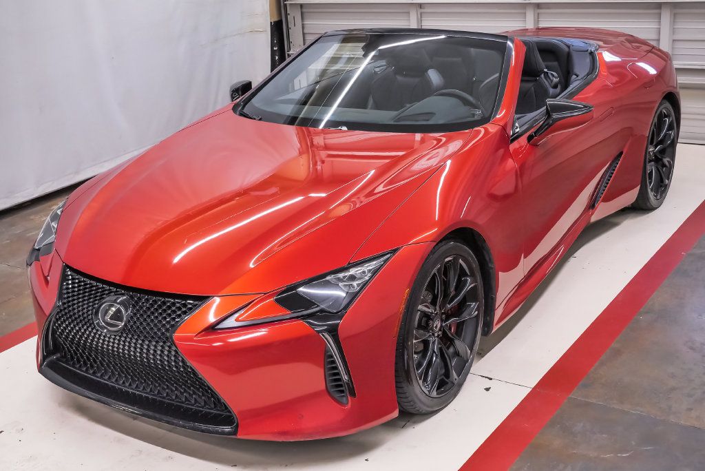 Used 2021 Lexus LC 500 Convertible w/ Touring Package RWD image 1