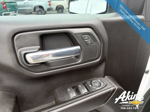 Certified 2023 Chevrolet Silverado 1500 Custom w/ LPO, Dark Essentials Package AWD/4WD image 18