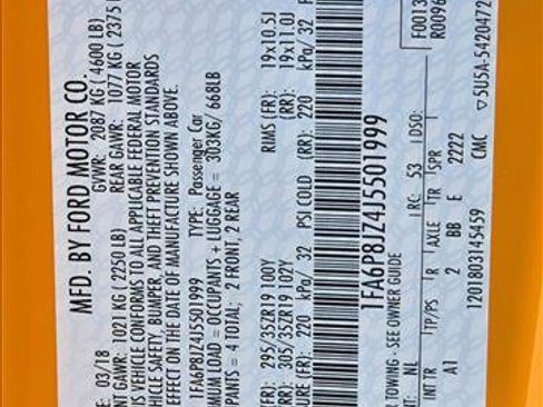 Used 2018 Ford Mustang Shelby GT350 w/ Electronics Package image 25