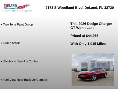 New 2026 Dodge Charger R/T AWD/4WD image 6