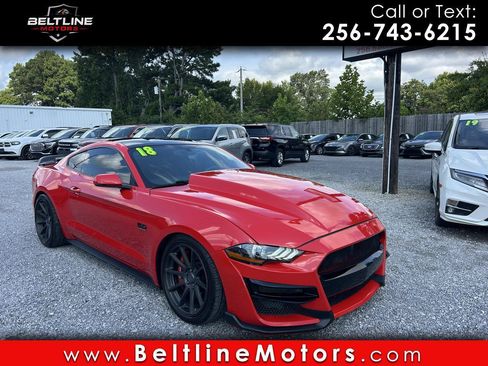 Used 2018 Ford Mustang GT Premium w/ Black Accent Package RWD image 1