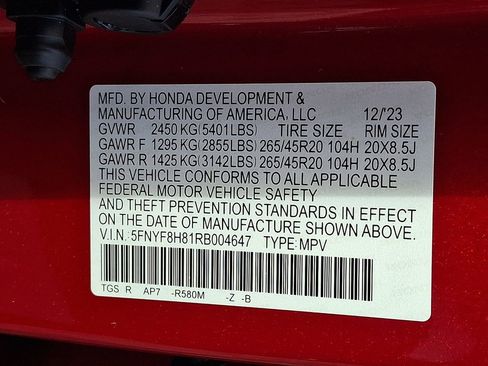 Used 2024 Honda Passport Black Edition image 29