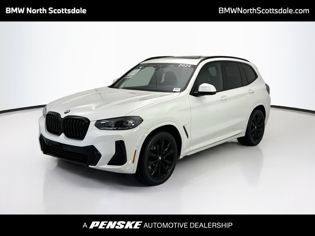 Certified 2024 BMW X3 xDrive30i w/ Premium Package AWD/4WD image 1