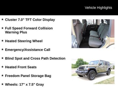 Used 2026 Jeep Wrangler Unlimited Sport AWD/4WD image 16