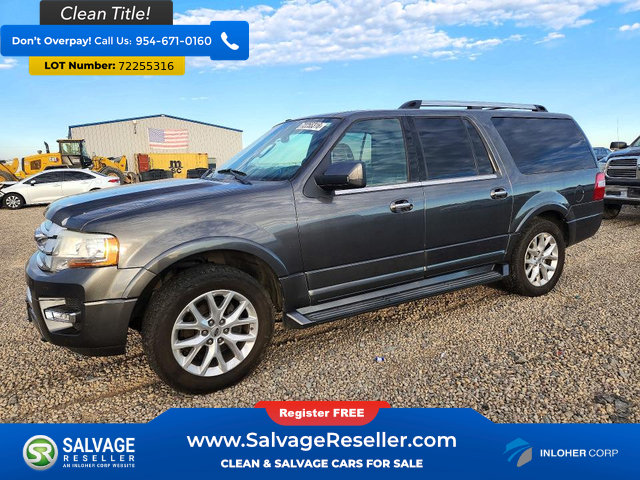 Used 2017 Ford Expedition EL Limited AWD/4WD image 1