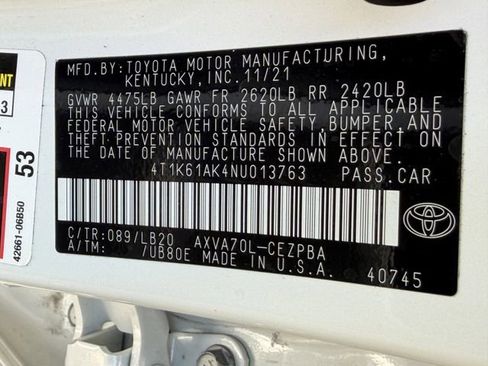 Used 2022 Toyota Camry XSE FWD image 32