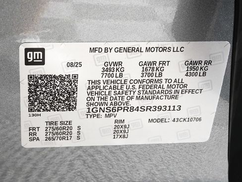 Used 2025 Chevrolet Tahoe Z71 w/ Comfort Package AWD/4WD image 42