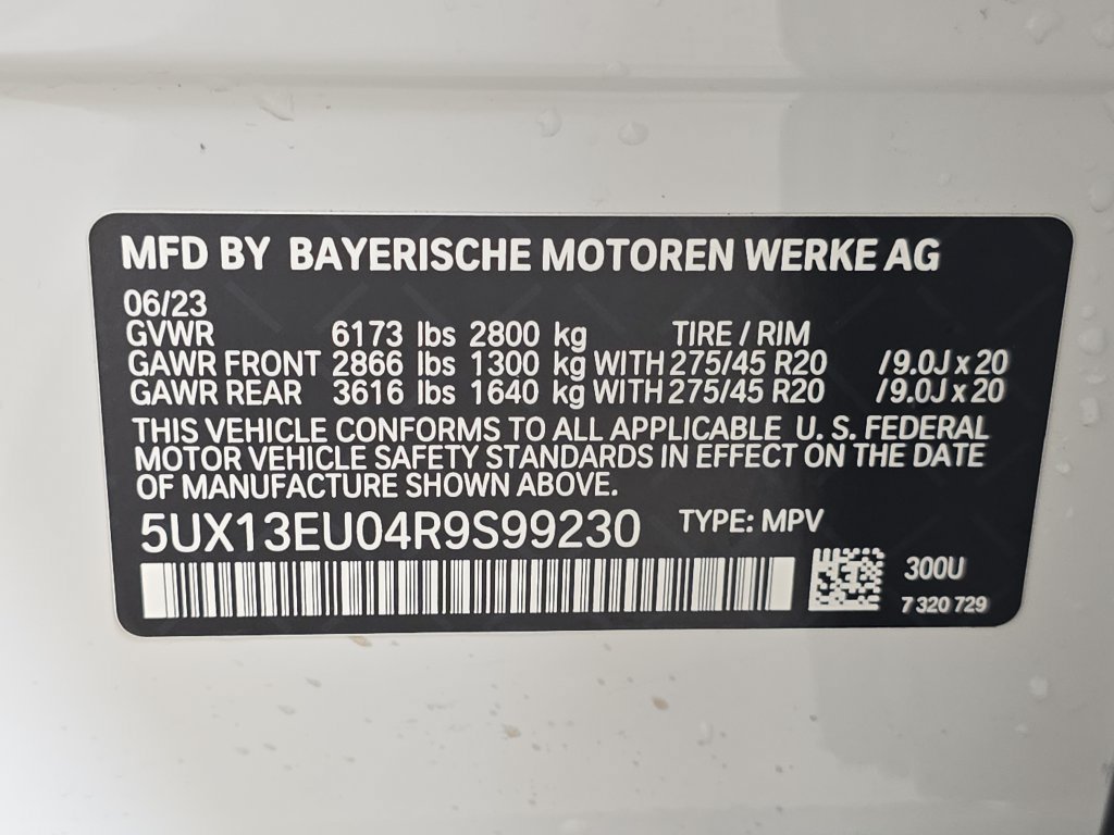 Certified 2024 BMW X5 sDrive40i w/ Premium Package RWD image 31