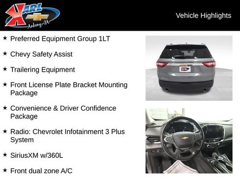 Certified 2021 Chevrolet Traverse LT image 2