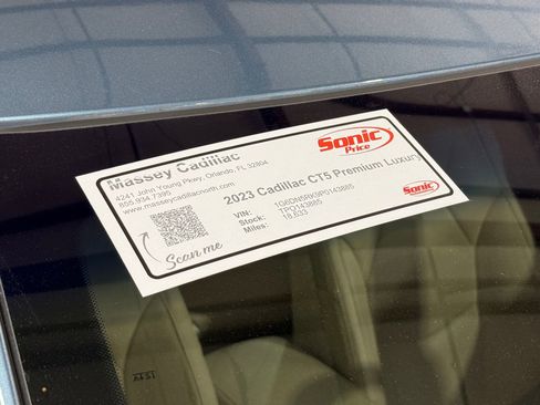 Certified 2023 Cadillac CT5 Premium Luxury image 48