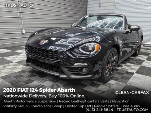 Used 2020 FIAT 124 Spider Abarth w/ Convenience Group RWD image 1