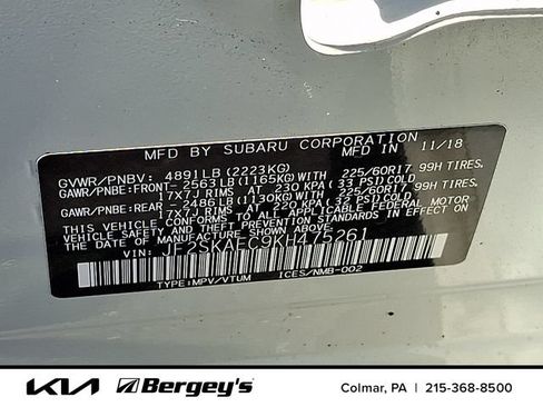 Used 2019 Subaru Forester Premium w/ Popular Package #1 AWD/4WD image 30