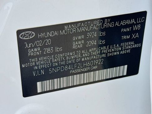 Used 2020 Hyundai Elantra SEL w/ Convenience Package (C2) FWD image 30