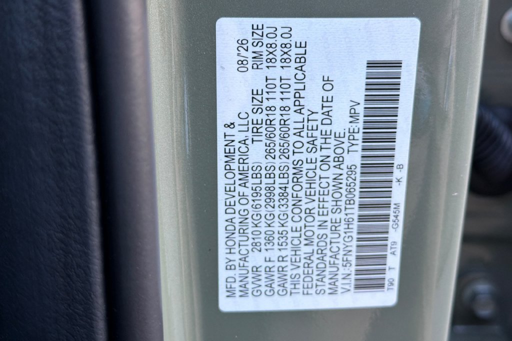 New 2026 Honda Pilot TrailSport image 38