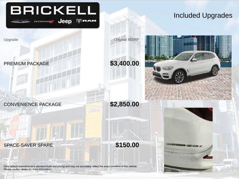Used 2019 BMW X3 sDrive30i w/ Premium Package RWD image 5