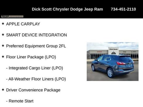 Used 2020 Chevrolet Equinox LT w/ Driver Convenience Package FWD image 24