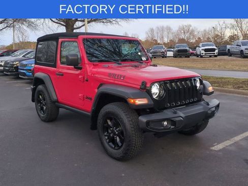 Certified 2021 Jeep Wrangler Willys image 7