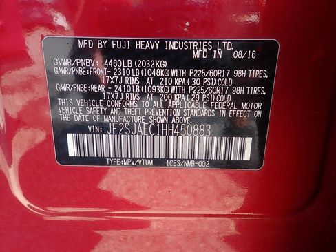 Used 2017 Subaru Forester 2.5i Premium w/ Protection Package #1 AWD/4WD image 13