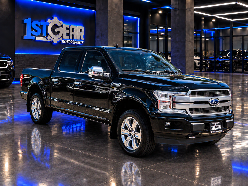 Used 2018 Ford F150 Platinum w/ Technology Package AWD/4WD image 4