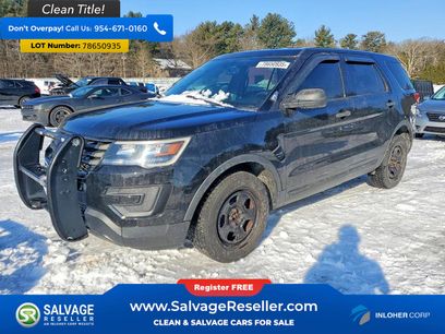 Used 2018 Ford Explorer 4WD Police Interceptor