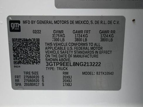 Used 2022 GMC Sierra 1500 AT4 w/ AT4 Preferred Package AWD/4WD image 29