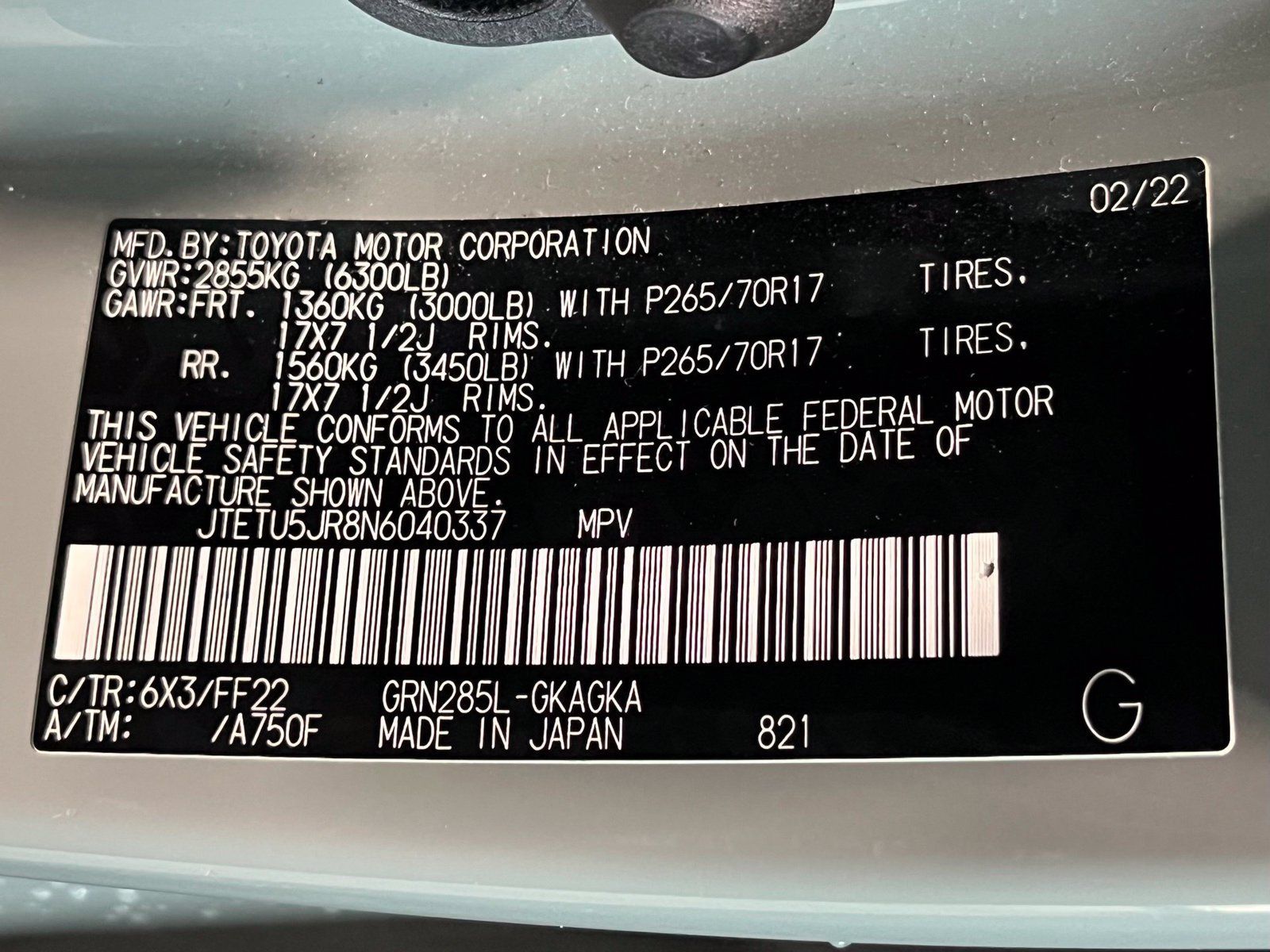 Used 2022 Toyota 4Runner Trail Special Edition AWD/4WD image 19