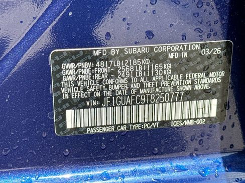 New 2026 Subaru Impreza 2.0i Sport AWD/4WD image 40