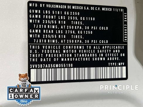 Used 2019 Volkswagen Tiguan SEL image 35