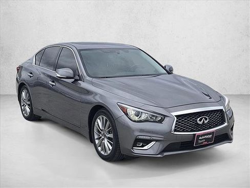 Used 2023 INFINITI Q50 Luxe w/ Cargo Package RWD image 3