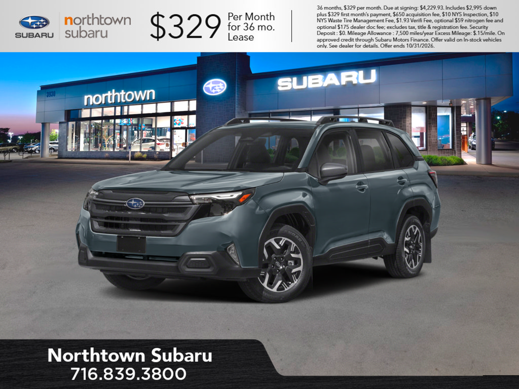 New 2026 Subaru Forester Premium AWD/4WD image 1