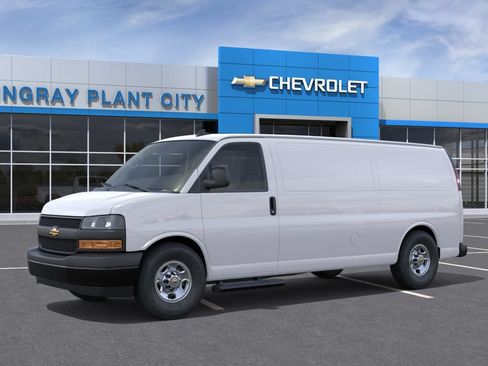 New 2025 Chevrolet Express 3500 Extended w/ Driver Convenience Package RWD image 2