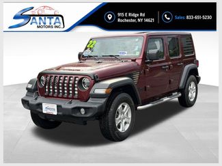 Used 2022 Jeep Wrangler Unlimited Sport w/ Sun And Sound Package AWD/4WD video 1