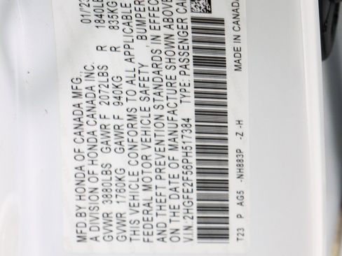 Used 2023 Honda Civic Sport image 30