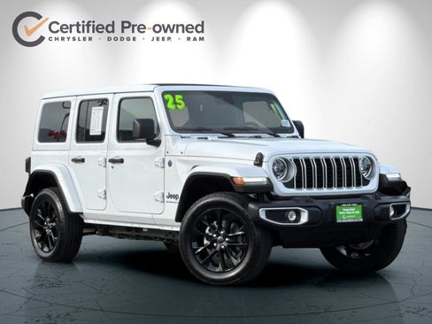 Certified 2025 Jeep Wrangler Unlimited Sahara w/ Safety Group image 2