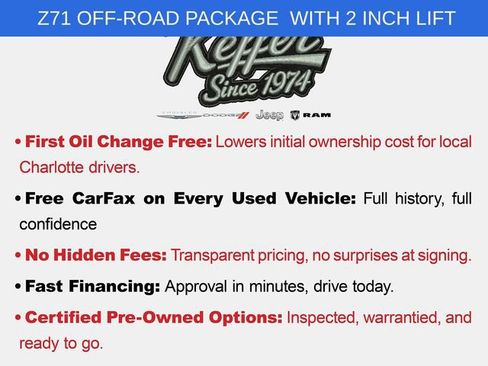 Used 2025 Chevrolet Silverado 1500 Custom Trail Boss AWD/4WD image 18
