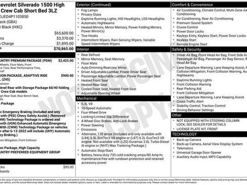 Used 2023 Chevrolet Silverado 1500 High Country w/ High Country Premium Package image 4